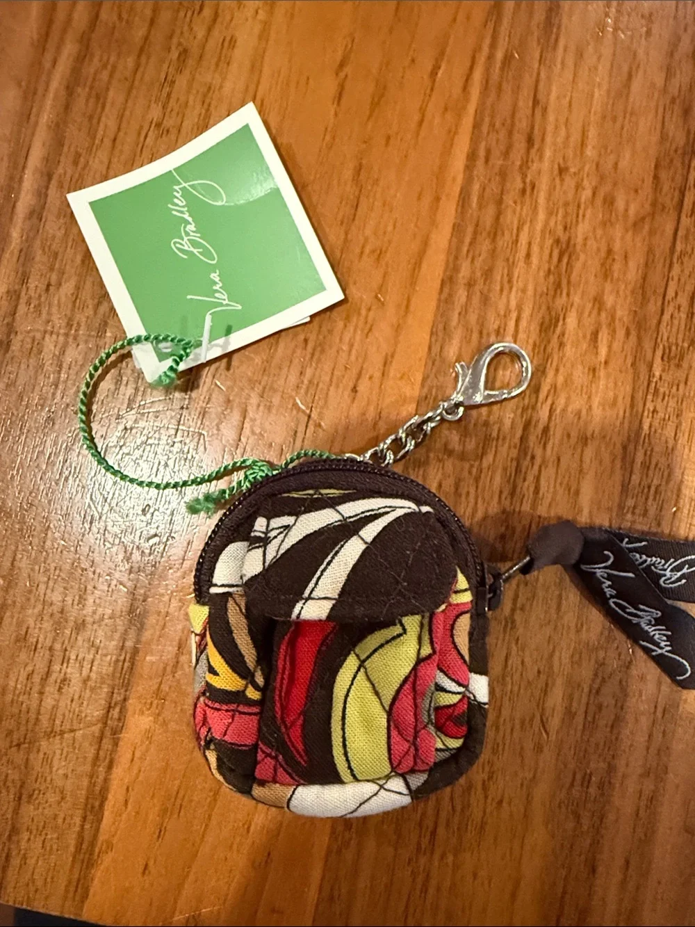 Rare Vera Bradley mini tote, mini backpack and card holder Puccini pattern